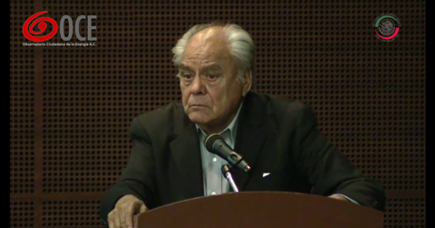 Eliezer Morales Aragón en el foro Petroleo y Nación en el Senadio de la República 20 de noviembre de 2015