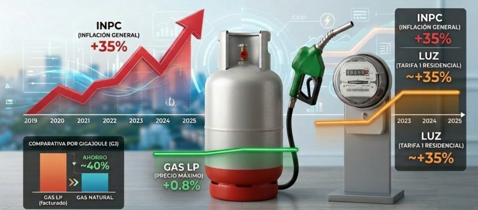 Precios Energéticos 2019-2025 El Balance Ciudadano