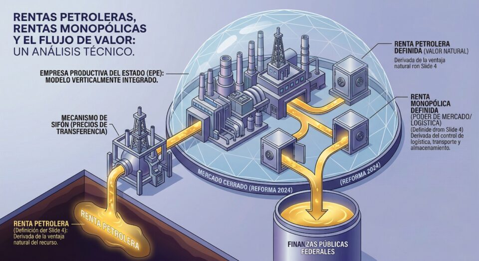 Rentas petroleras, rentas monopólicas y el flujo de valor: Un análisis técnico Rentas petroleras, rentas monopólicas y el flujo de valor: Un análisis técnico